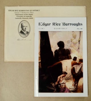 98114] EDGAR RICE BURROUGHS QUARTERLY