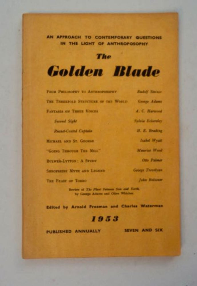 [98165] The Golden Blade 1953. Arnold FREEMAN, eds Charles Waterman.