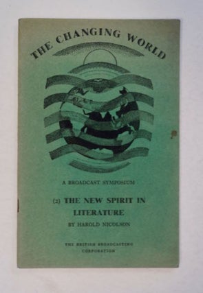 98473] The New Spirit in Literature. Harold NICOLSON