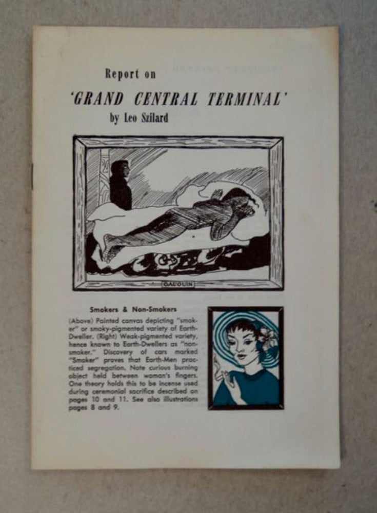 [98518] Report on 'Grand Central Terminal'. Leo SZILARD.