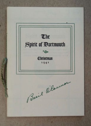 98524] The Spirit of Dartmouth. Richard HOVEY