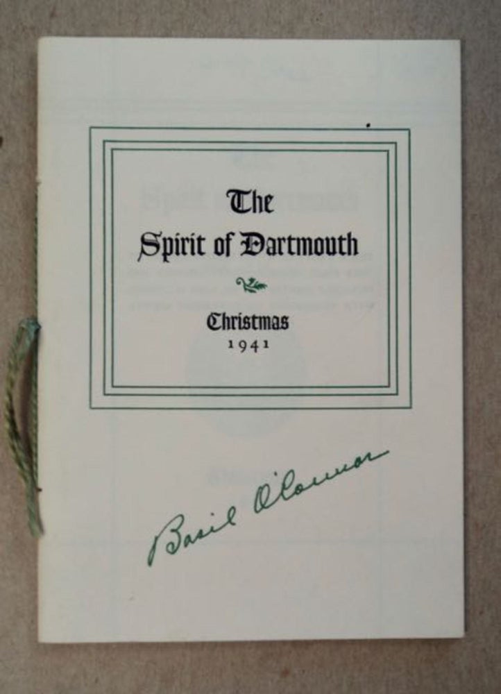 [98524] The Spirit of Dartmouth. Richard HOVEY.