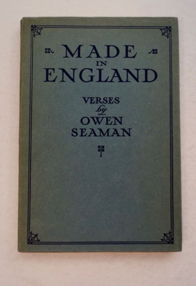 [98594] Made in England: Verses. Owen SEAMAN.