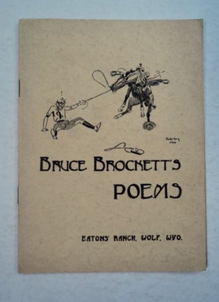 98628] Bruce Brockett's Poems. Bruce BROCKETT