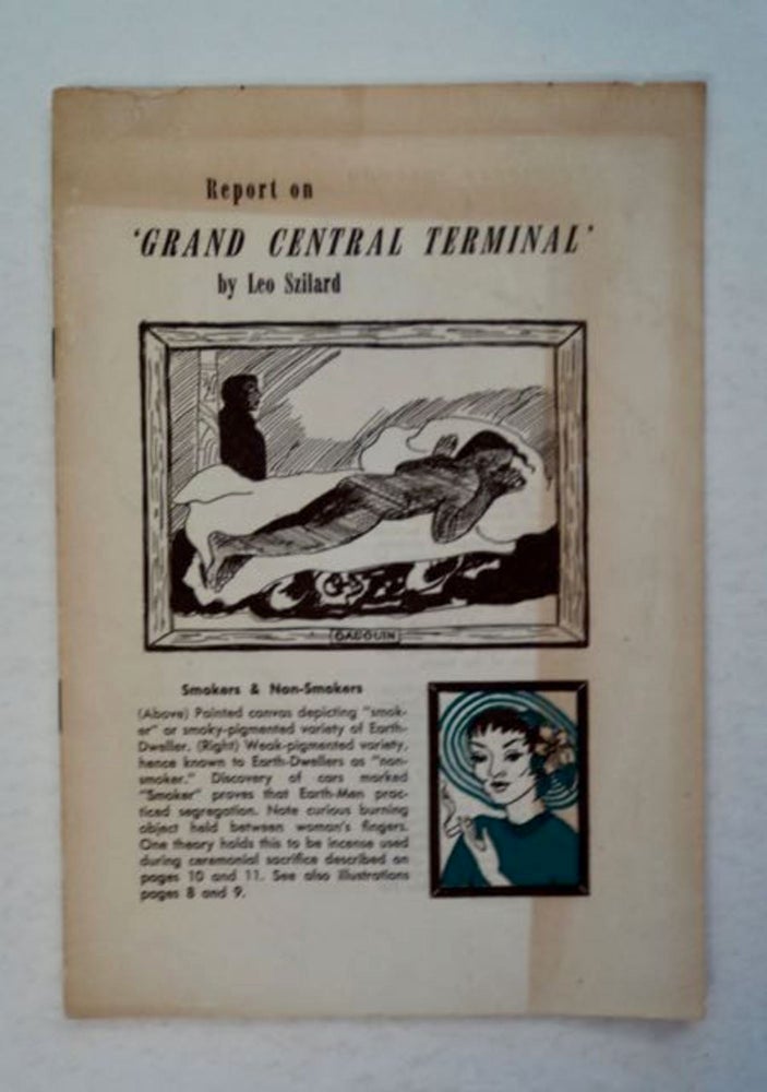 [98835] Report on 'Grand Central Terminal'. Leo SZILARD.