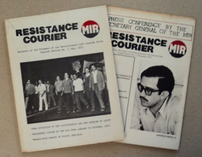 [99221] RESISTANCE COURIER: BULLETIN OF THE MOVEMENT OF THE REVOLUTIONARY LEFT OUTSIDE CHILE