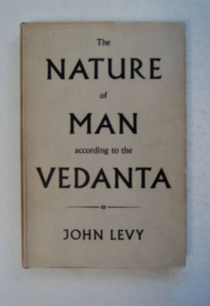 [99231] The Nature of Man According to Vedanta. John LEVY.