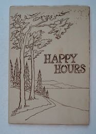 [99327] Happy Hours: Verses and Sketches. Jessie H. ROSS.