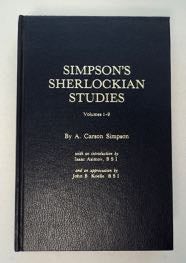 99703] Simpson's Sherlockian Studies, Volumes 1-9. A. Carson SIMPSON