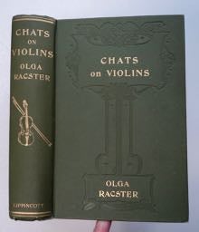 99863] Chats on Violins. Olga RACSTER